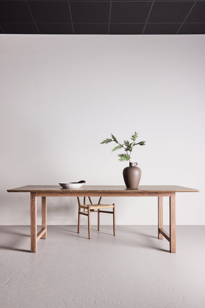 Count spisebord - 220 × 100 cm - brun - billede 18