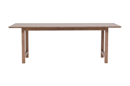 Count spisebord - 220 × 100 cm - brun - billede 1