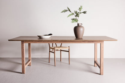 Count spisebord - 220 × 100 cm - brun - billede 13