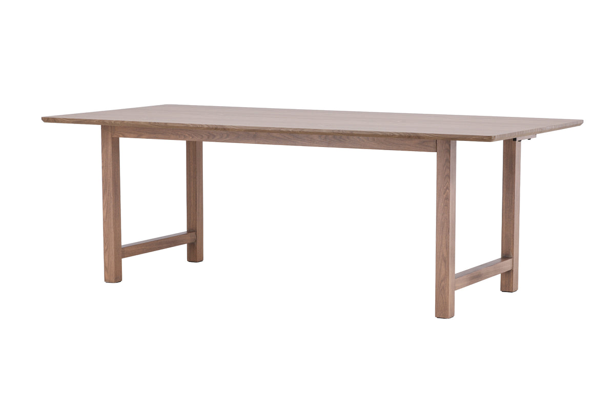 Count spisebord - 220 × 100 cm - brun - billede 2