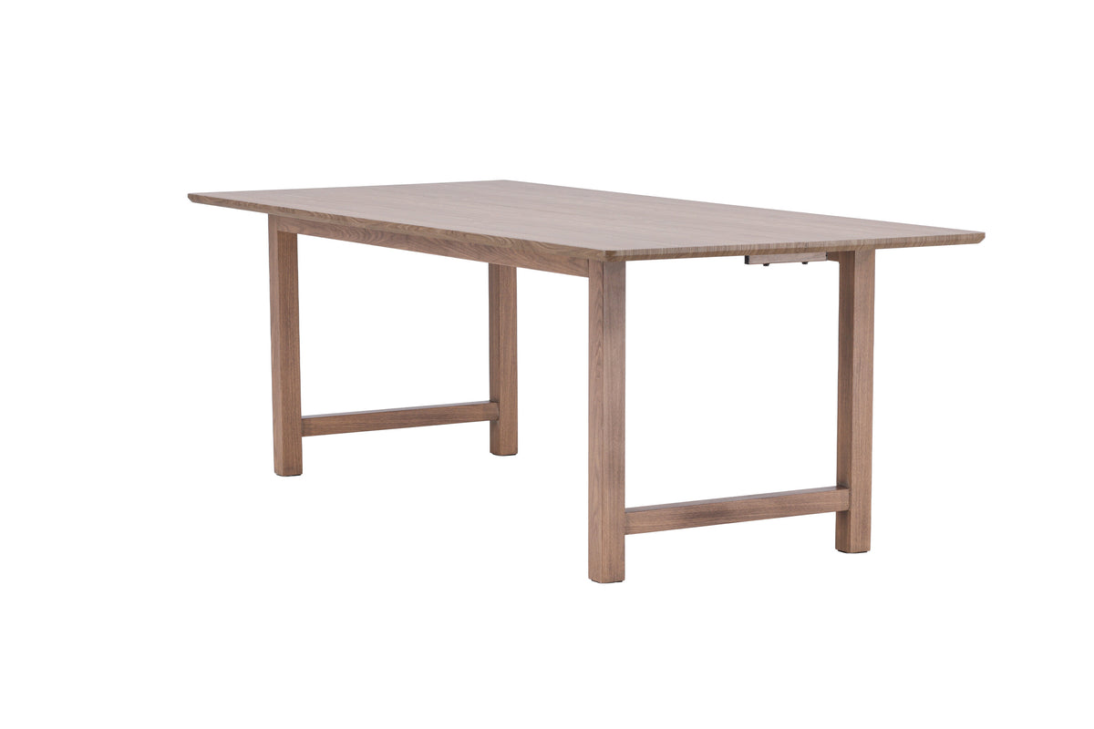 Count spisebord - 220 × 100 cm - brun - billede 3