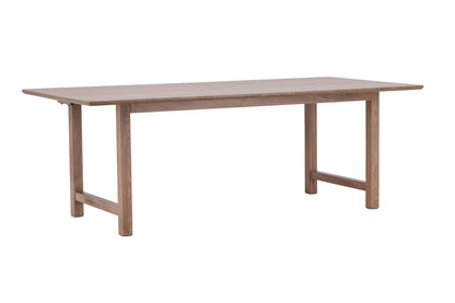 Count spisebord - 220 × 100 cm - brun - billede 6