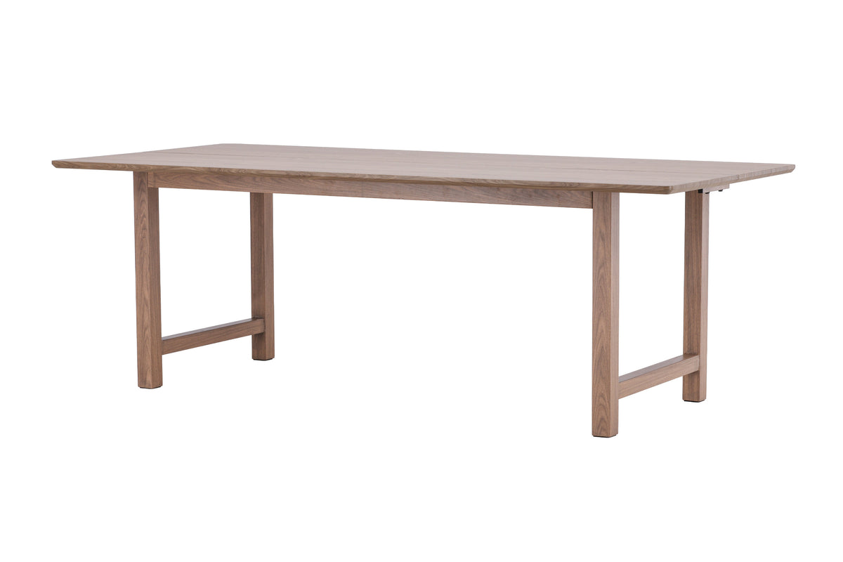 Count spisebord - 220 × 100 cm - brun - billede 8