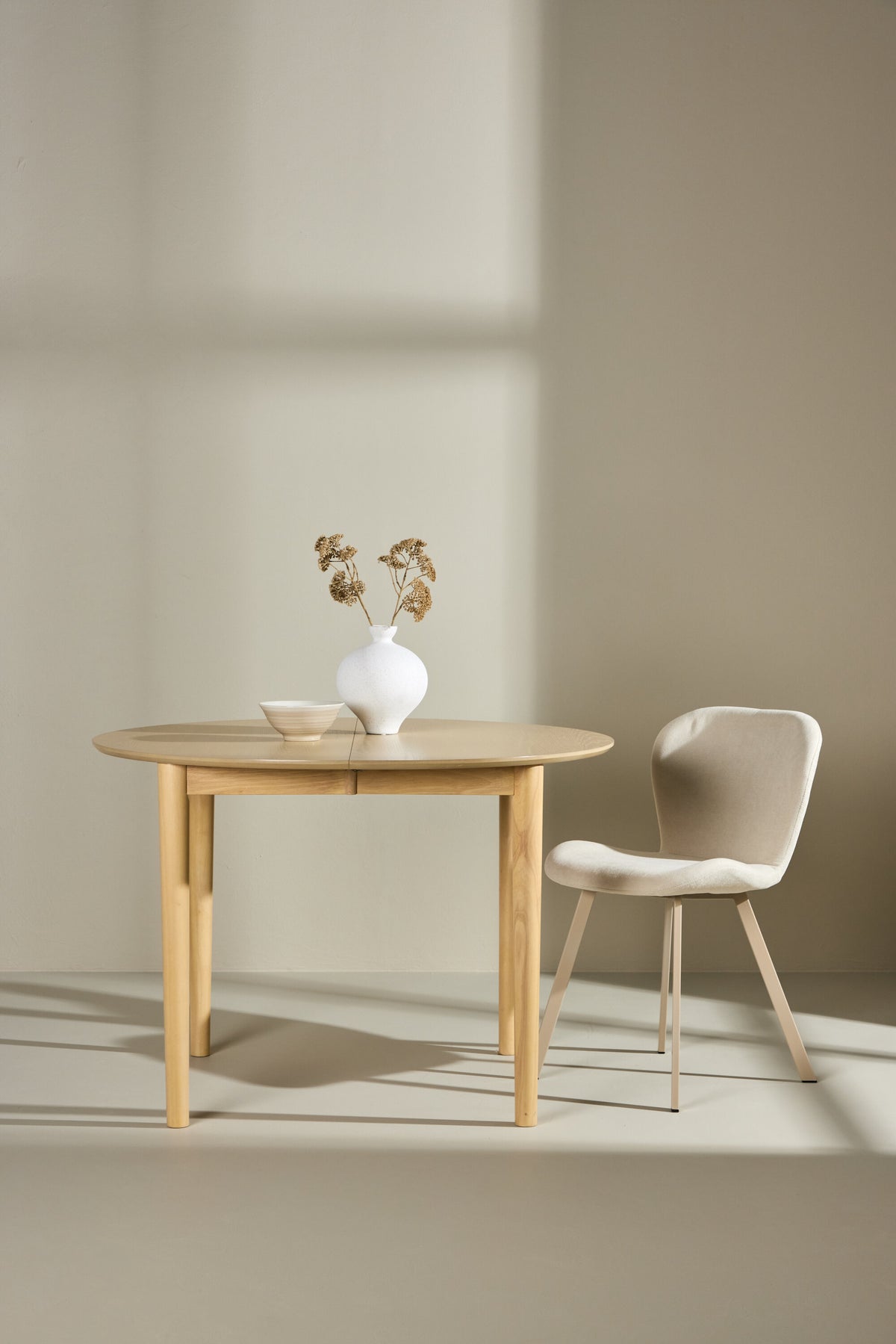 Gilda rundt spisebord - Ø110 cm - hvidpigmenteret - billede 21