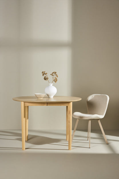 Gilda rundt spisebord - Ø110 cm - hvidpigmenteret - billede 21