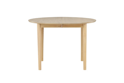 Gilda rundt spisebord - Ø110 cm - hvidpigmenteret - billede 1