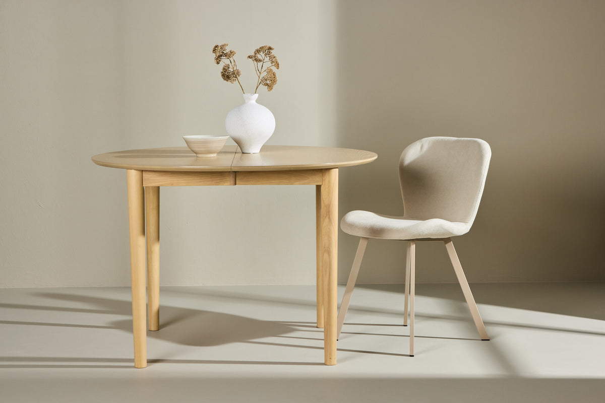 Gilda rundt spisebord - Ø110 cm - hvidpigmenteret - billede 13