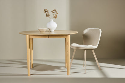 Gilda rundt spisebord - Ø110 cm - hvidpigmenteret - billede 13