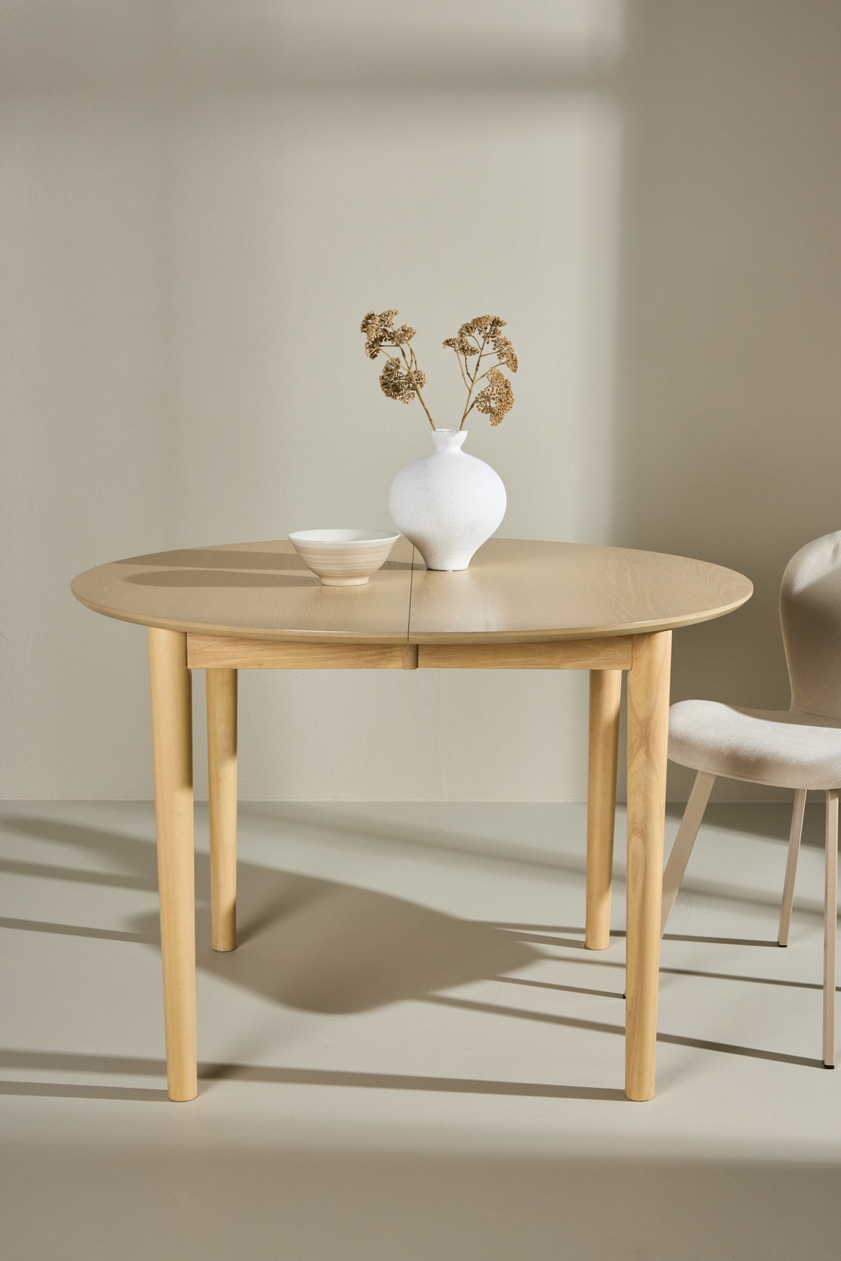 Gilda rundt spisebord - Ø110 cm - hvidpigmenteret - billede 22