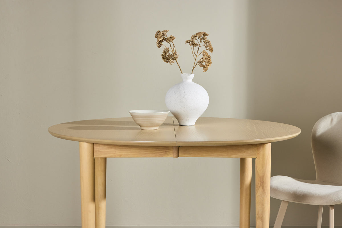 Gilda rundt spisebord - Ø110 cm - hvidpigmenteret - billede 14