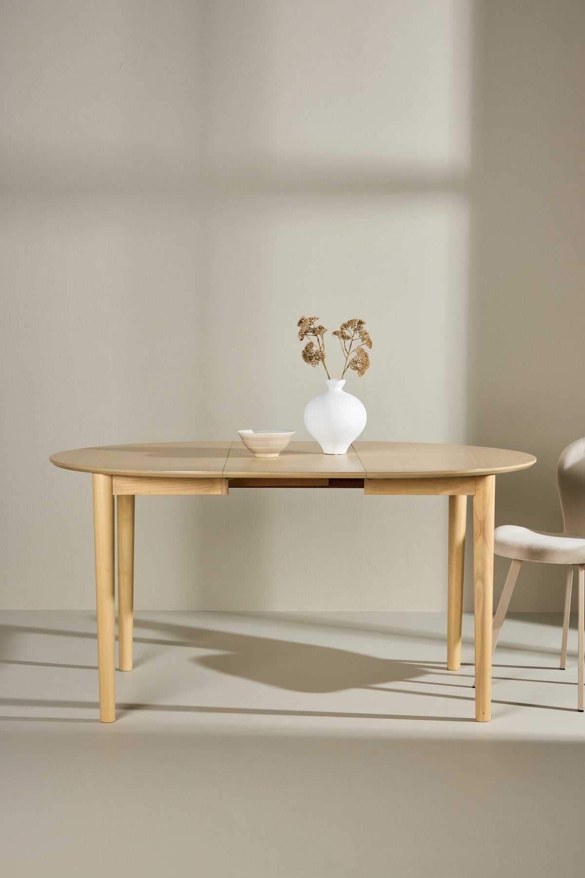Gilda rundt spisebord - Ø110 cm - hvidpigmenteret - billede 25