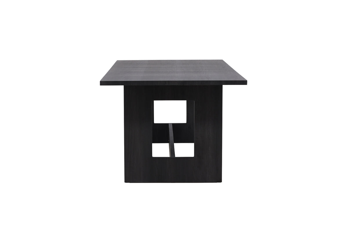 Milly spisebord - 235 × 100 cm - sort - billede 10