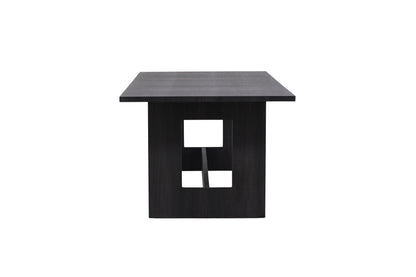 Milly spisebord - 235 × 100 cm - sort - billede 10