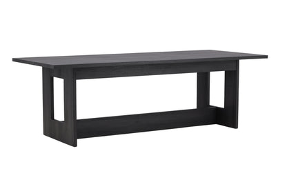 Milly spisebord - 235 × 100 cm - sort - billede 12