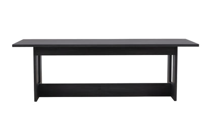 Milly spisebord - 235 × 100 cm - sort - billede 1