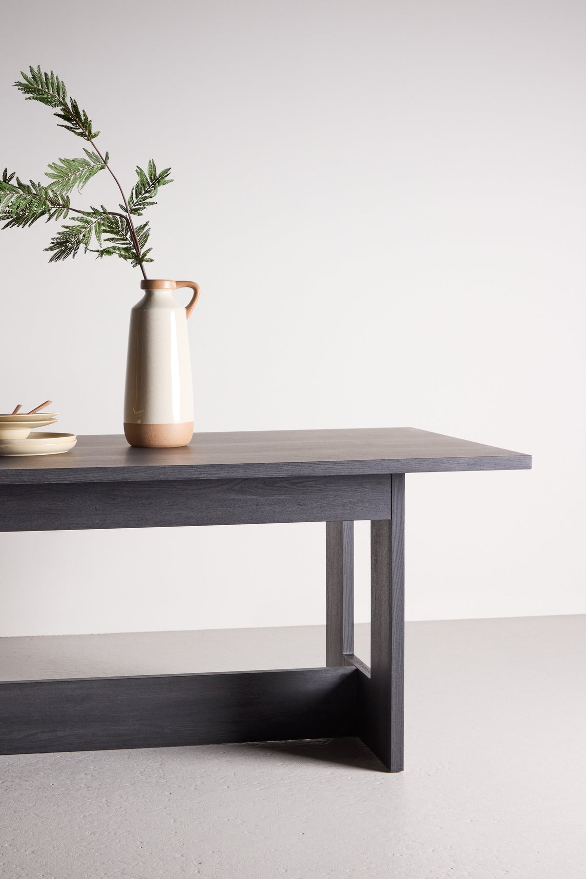Milly spisebord - 235 × 100 cm - sort - billede 20