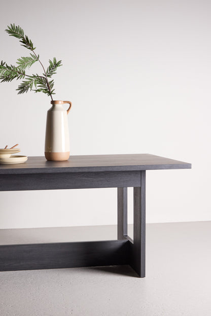 Milly spisebord - 235 × 100 cm - sort - billede 20