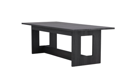 Milly spisebord - 235 × 100 cm - sort - billede 3