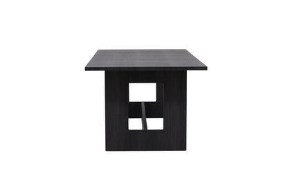 Milly spisebord - 235 × 100 cm - sort - billede 4