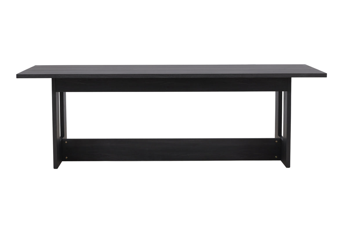 Milly spisebord - 235 × 100 cm - sort - billede 7