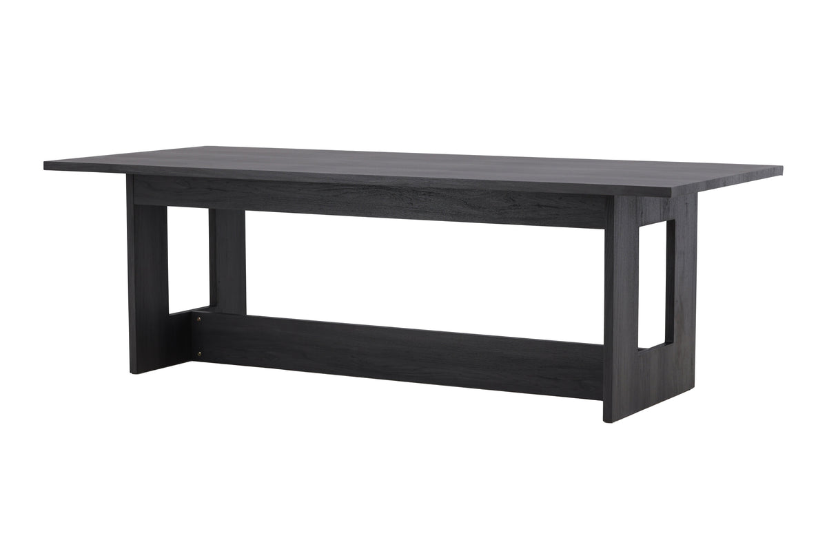 Milly spisebord - 235 × 100 cm - sort - billede 8