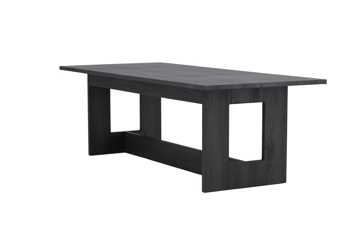 Milly spisebord - 235 × 100 cm - sort - billede 9