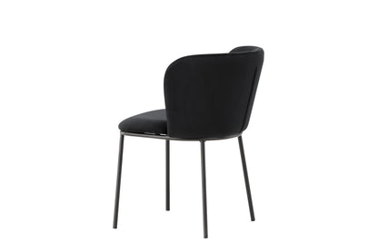 Edina spisebordsstole - sort - 2 stk. - billede 6