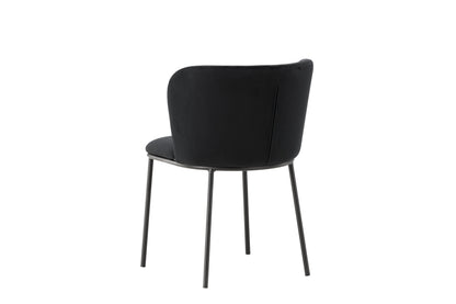 Edina spisebordsstole - sort - 2 stk. - billede 7
