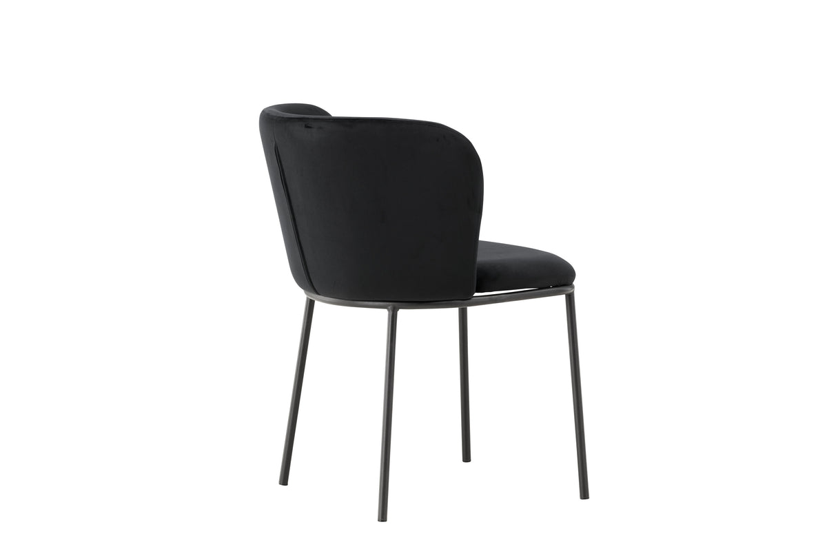 Edina spisebordsstole - sort - 2 stk. - billede 10
