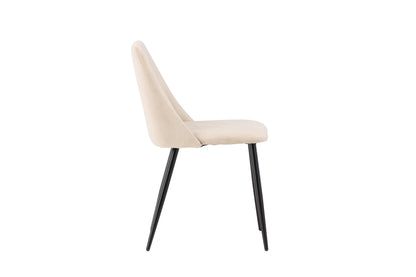 Night spisebordsstole - beige, sort - 2 stk. - billede 11