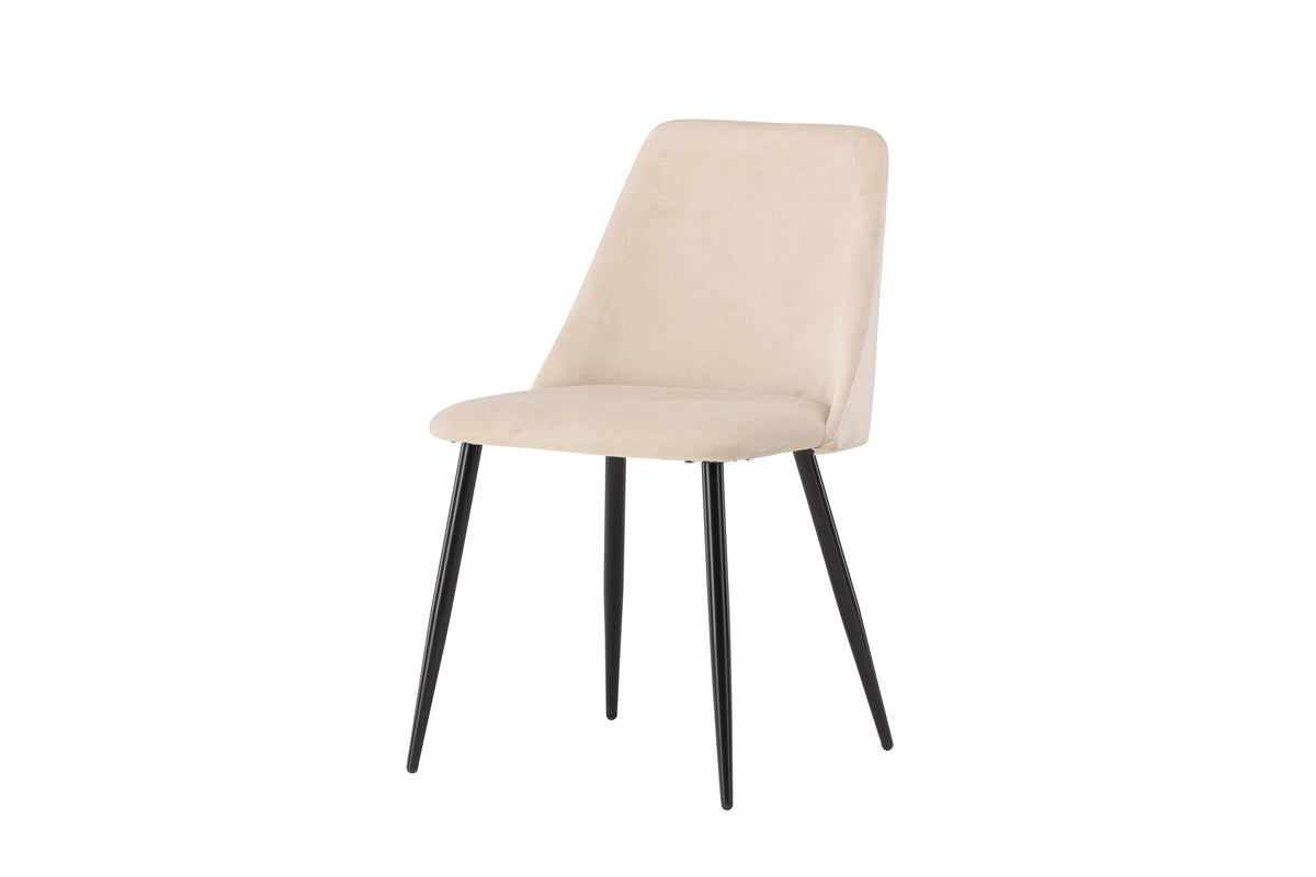Night spisebordsstole - beige, sort - 2 stk. - billede 3