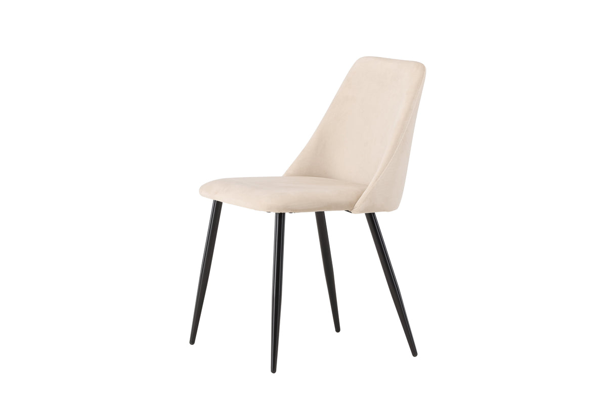 Night spisebordsstole - beige, sort - 2 stk. - billede 4
