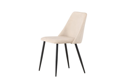 Night spisebordsstole - beige, sort - 2 stk. - billede 4