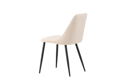 Night spisebordsstole - beige, sort - 2 stk. - billede 6