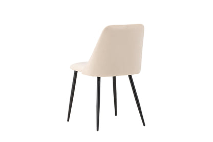 Night spisebordsstole - beige, sort - 2 stk. - billede 7