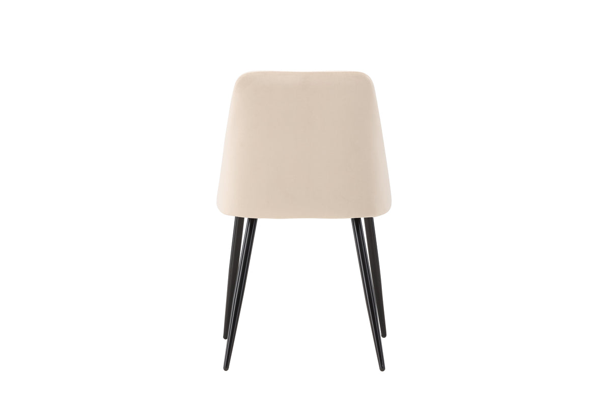 Night spisebordsstole - beige, sort - 2 stk. - billede 8