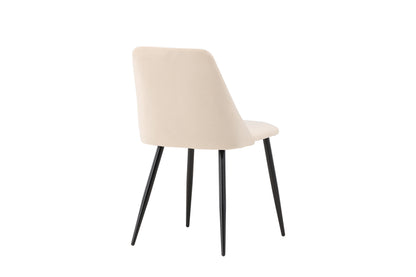 Night spisebordsstole - beige, sort - 2 stk. - billede 9