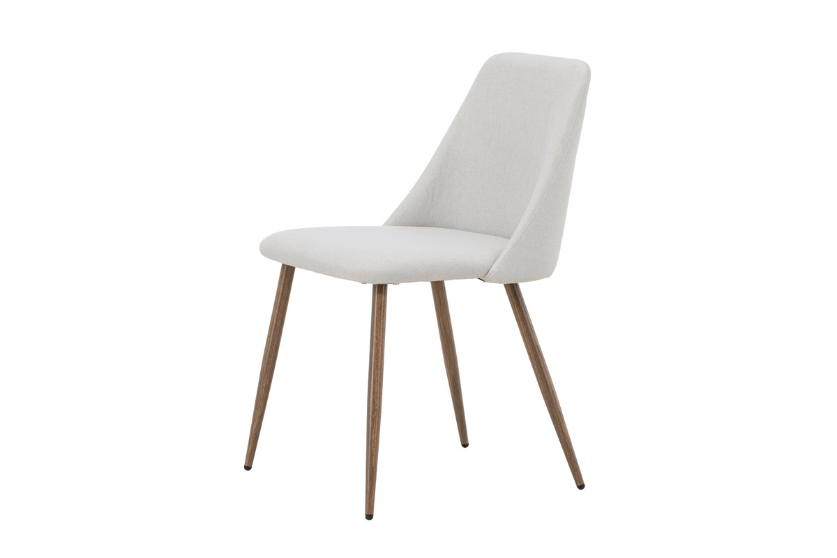 Night spisebordsstole - beige, mokka - 2 stk. - billede 4
