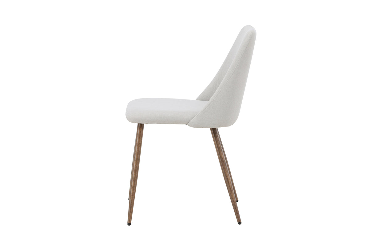 Night spisebordsstole - beige, mokka - 2 stk. - billede 5