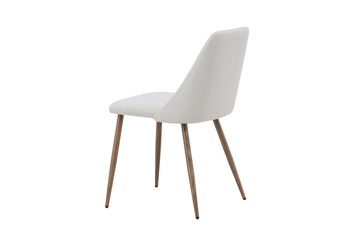 Night spisebordsstole - beige, mokka - 2 stk. - billede 6