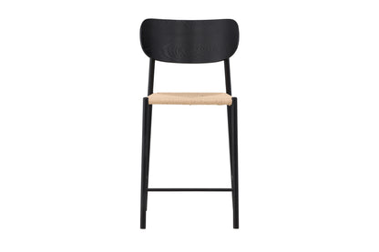 Polly barstol - beige, sort - billede 1