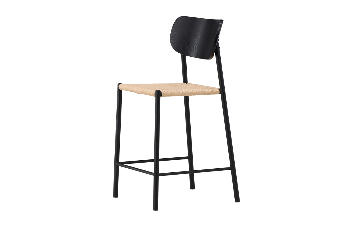 Polly barstol - beige, sort - billede 3