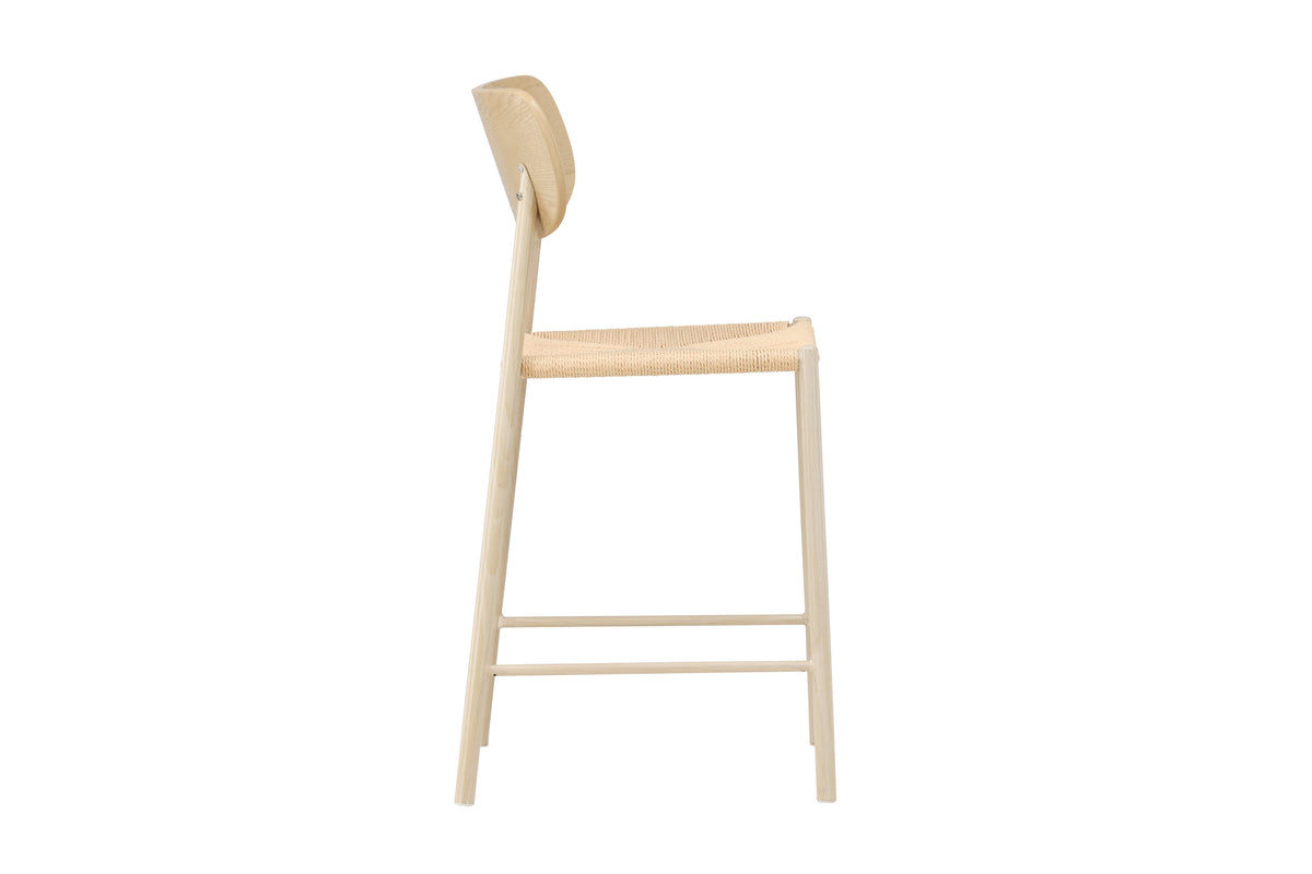 Polly barstol - beige, hvidpigmenteret - billede 11