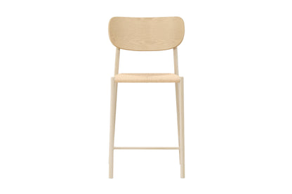 Polly barstol - beige, hvidpigmenteret - billede 1