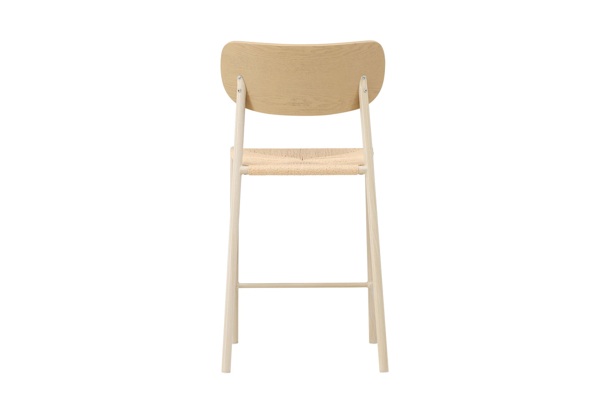 Polly barstol - beige, hvidpigmenteret - billede 8