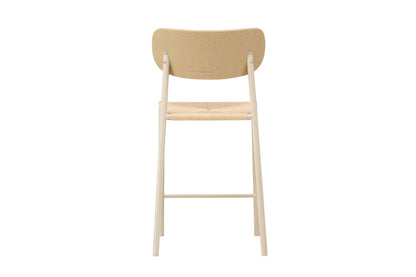 Polly barstol - beige, hvidpigmenteret - billede 8