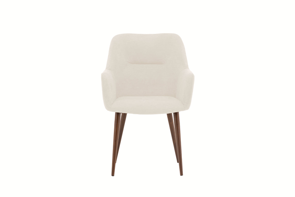 Tomorrow spisebordsstole - beige, mokka - 2 stk. - billede 1