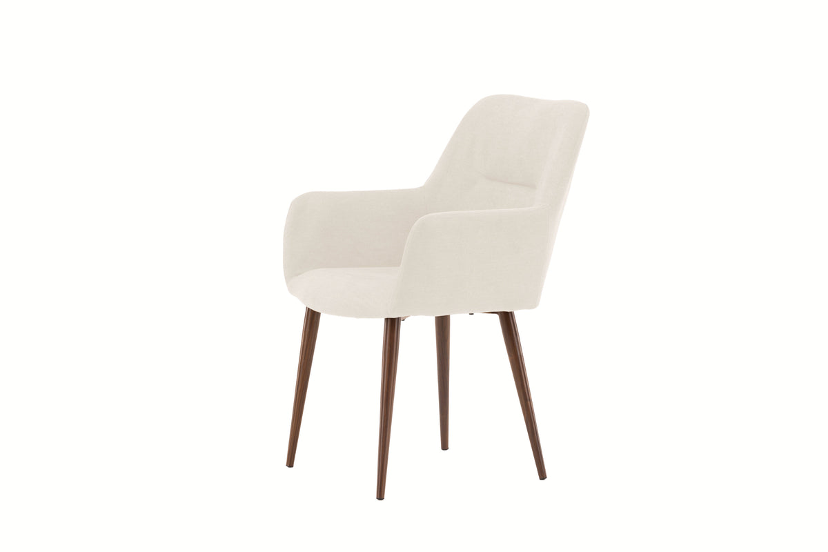 Tomorrow spisebordsstole - beige, mokka - 2 stk. - billede 4