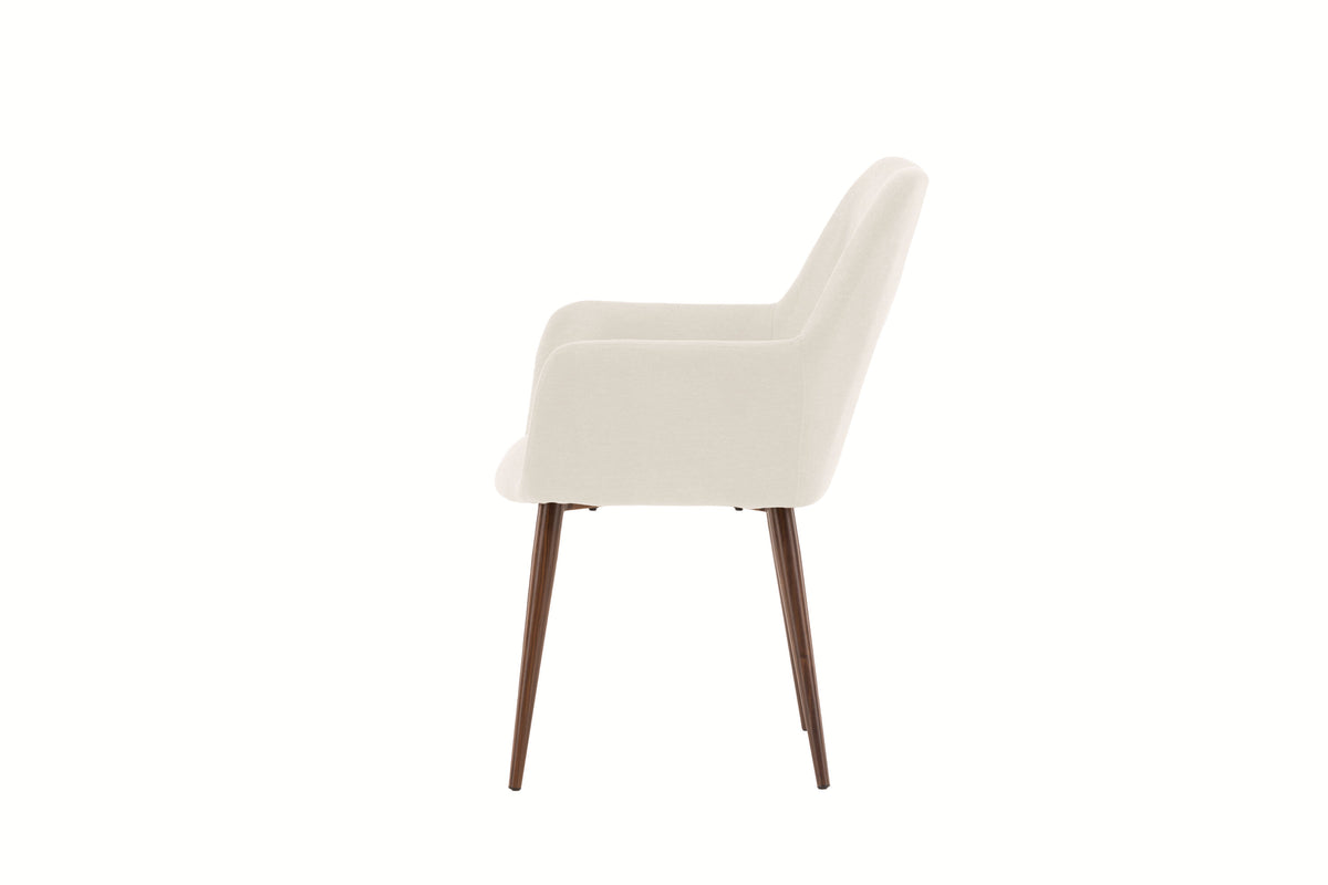 Tomorrow spisebordsstole - beige, mokka - 2 stk. - billede 5