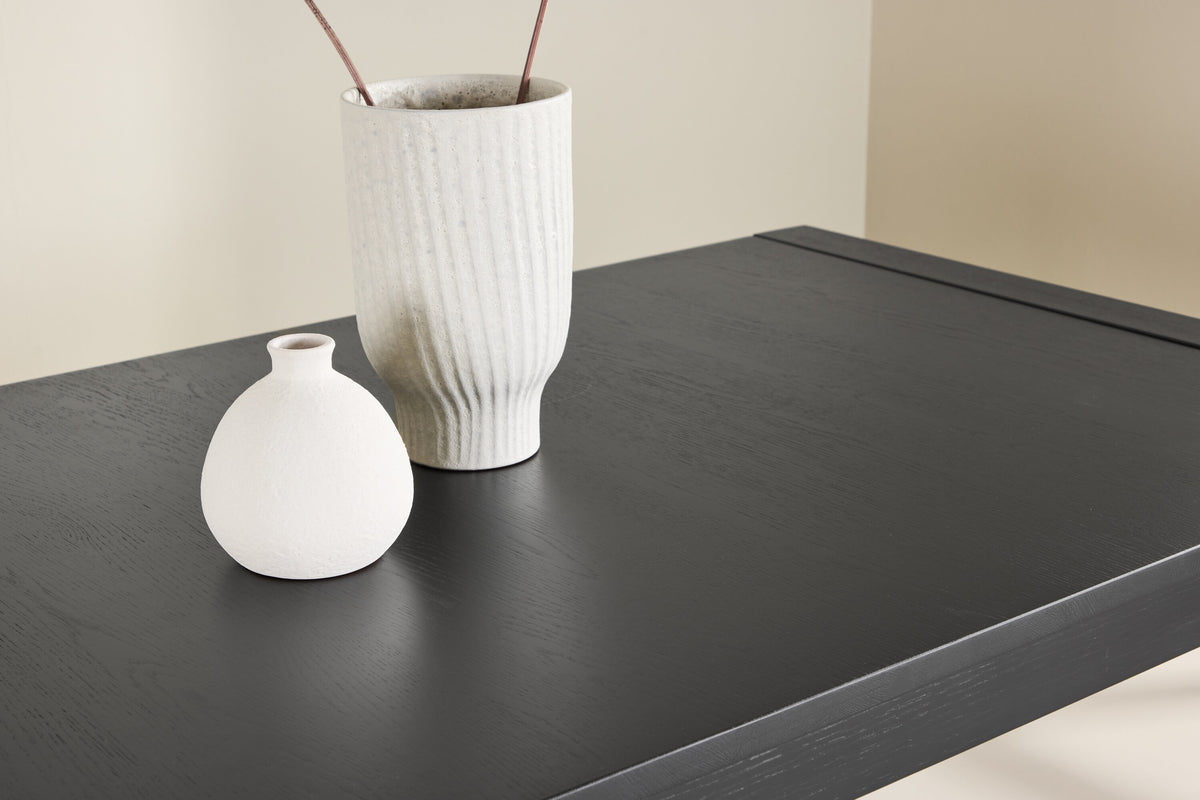 Slider spisebord - 170 × 95 cm - sort - billede 31
